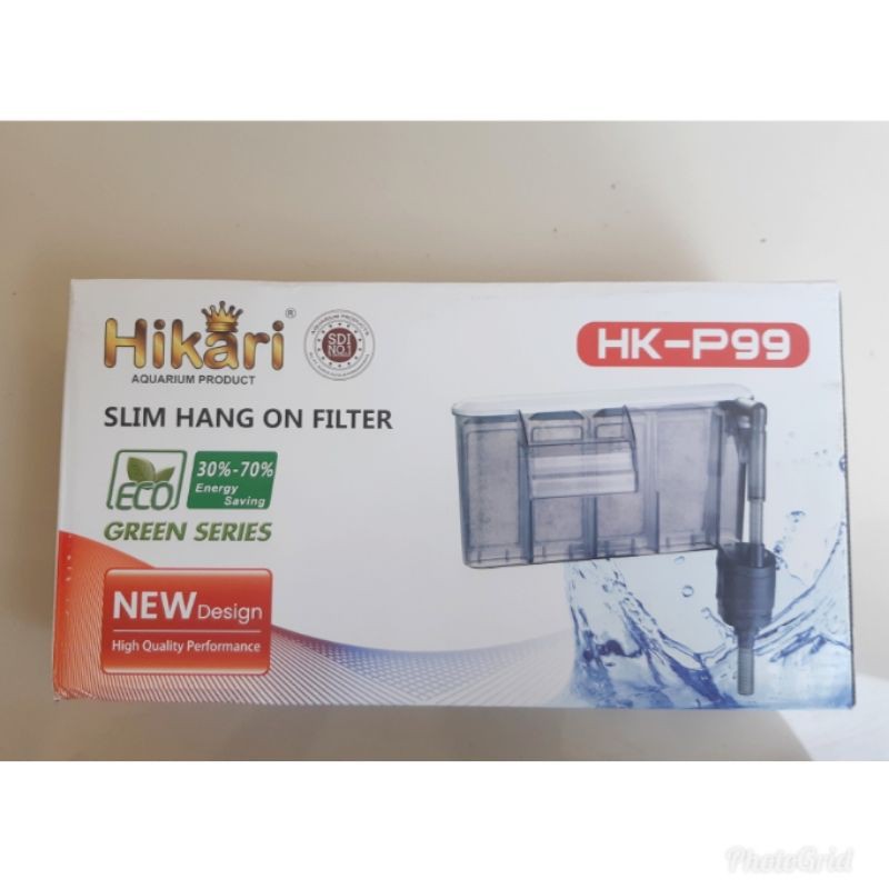 Filter gantung Aquarium aquascape HK-P99 - Mesin filter aquarium - Mesin  aquarium model gantung