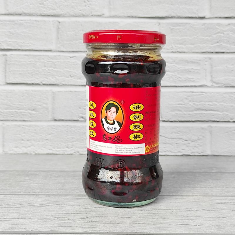 

Lao Gan Ma Laoganma Black Bean Chili Sauce 280gr Vegetarian Vegan