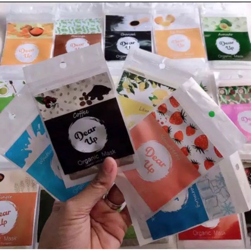 BPOM DEAR UP MASKER ORGANIK