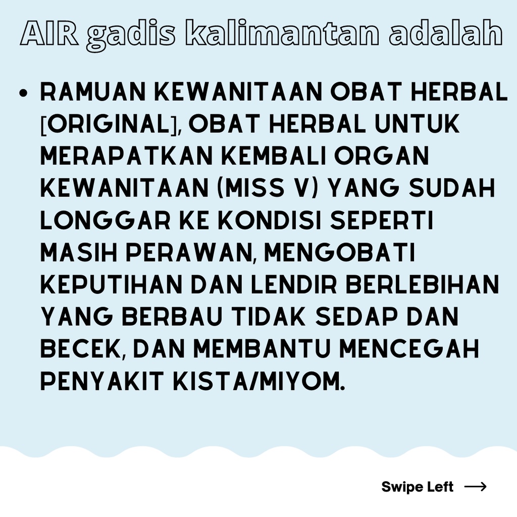 Air Gadis Kalimantan Ramuan Dayak Asli Bikin Rapet V Spray Miss V Pewangi Miss V Original