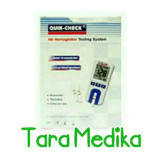 QUICK-CHECK HB ACON Alat Quick Check Hb Hemoglobin Testing System