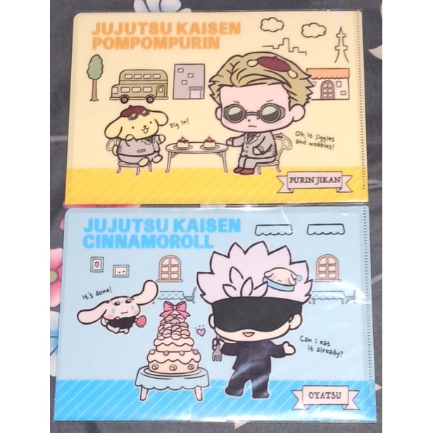 JJK x Sanrio Nanami+Gojo Mini Clear File