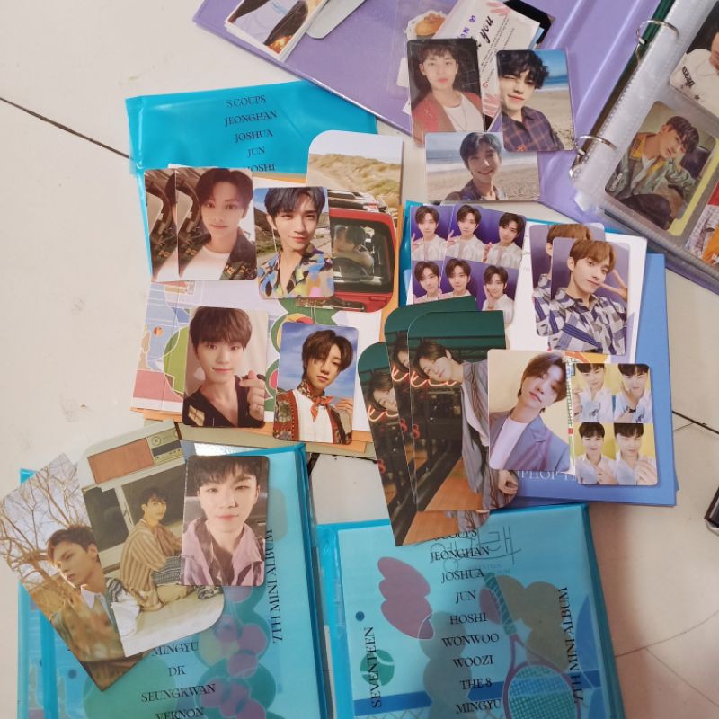 PHOTOCARD, ALBUM BENEFIT APPMUS SEVENTEEN HANG;GARAE