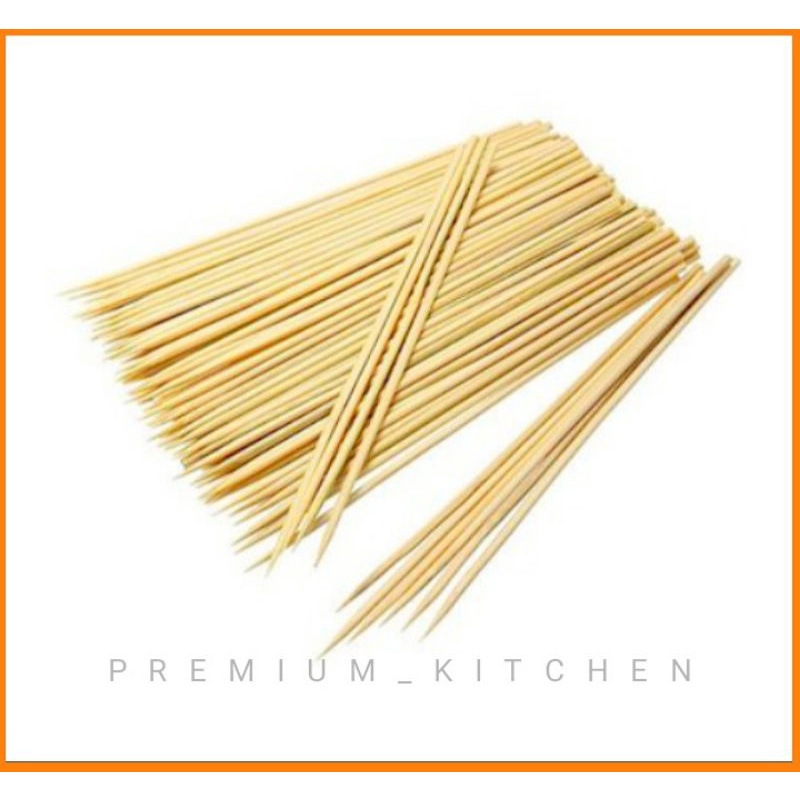 250pcs Tusuk Sate Bambu 21cm / Lidi Bambu / Stick Bambu