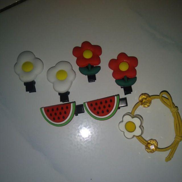 Jepit Rambut Anak Lucu Telur Pelangi Strawberry Kelinci Jepit Rambut Anak Lucu Telur Pelangi Strawberry Kelinci