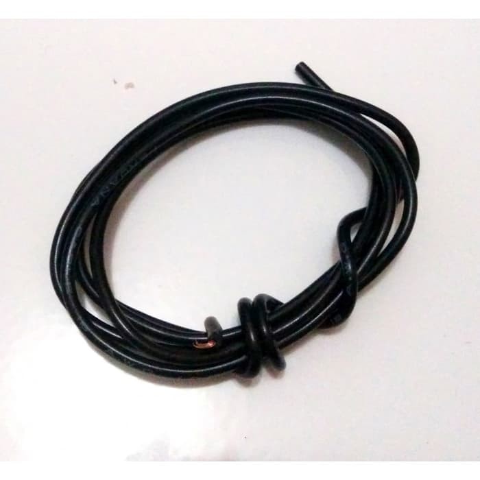 KABEL AWG 18 0.75MM [HITAM] 1 Meter