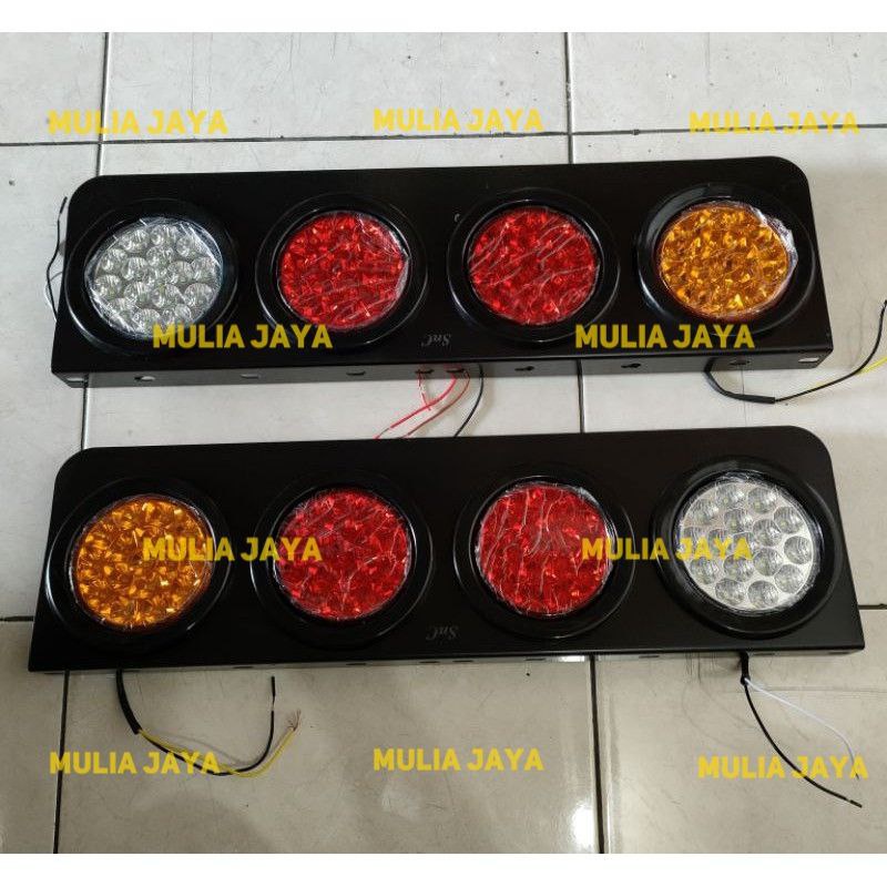 Lampu Stop LED Bulat/Lampu Rem LED/Stop Lamp Truk BEST QUALITY ORIGINAL BY SHILIDUO