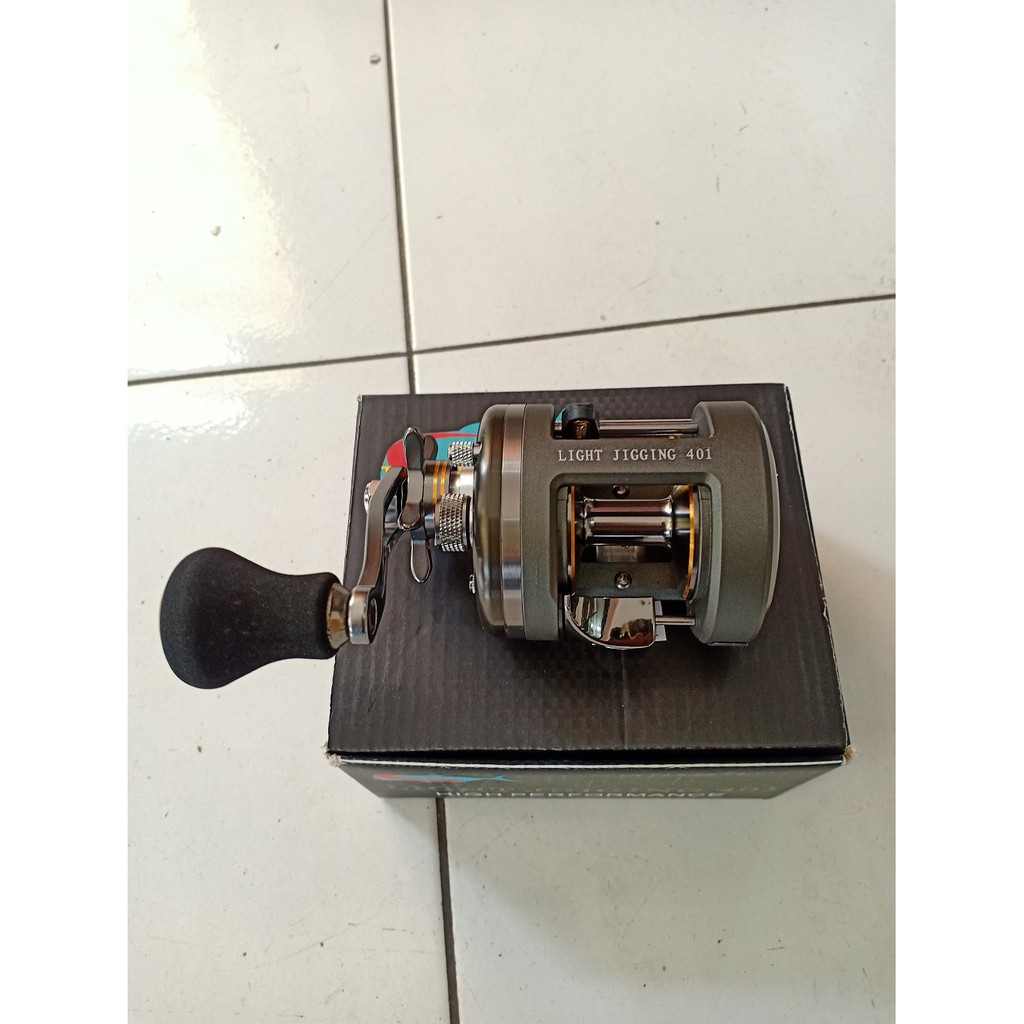 Reel OH G-Tech Light Jigging 401 Left Handle