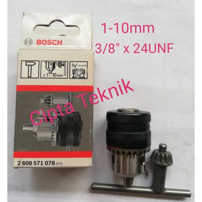 Kepala bor tangan 10mm Bosch - Drill chuck 10mm Bosch