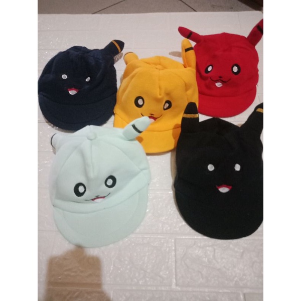 LYSASHOP - Topi Anak Bayi Lucu Motif Kucing/Topi Kupluk Bayi-6