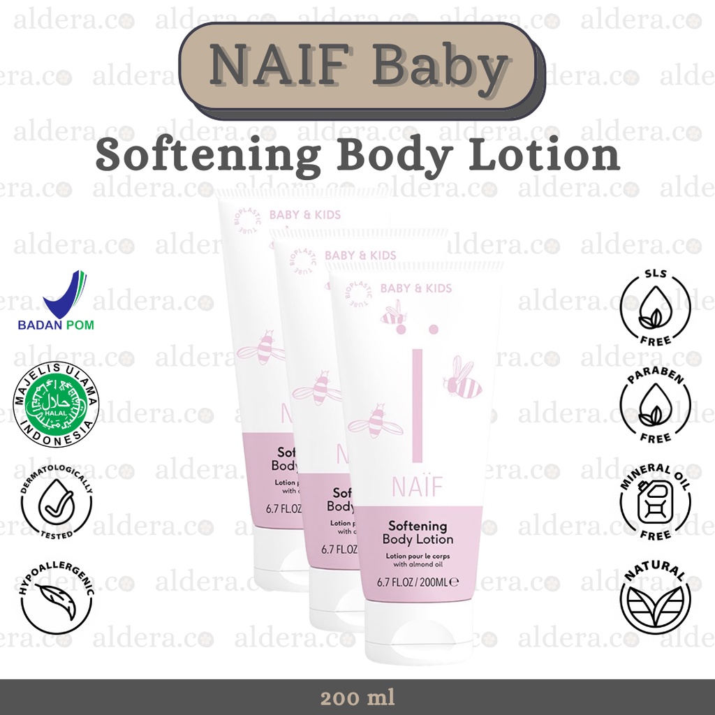 NAIF Baby Softening Body Lotion — Naif Baby Body Lotion , Naif Baby Lotion , Naif Eczema Lotion , Na