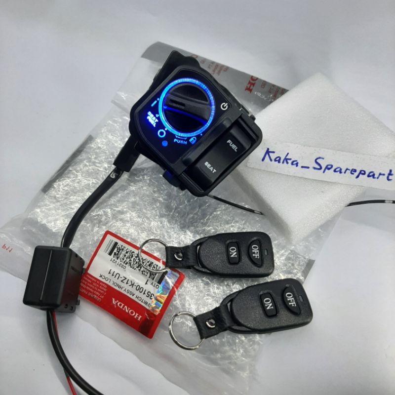 KEYLESS / KEYLES SMART KEY PCX 160 UNTUK VARIO 110 FI,125,150 , SCOOPY , GENIO, BEAT 2020