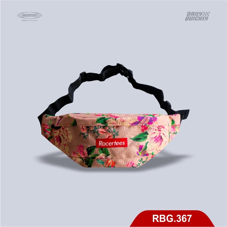 RACERTEES Tas Waistbag Poppa Motif - Rbg.367