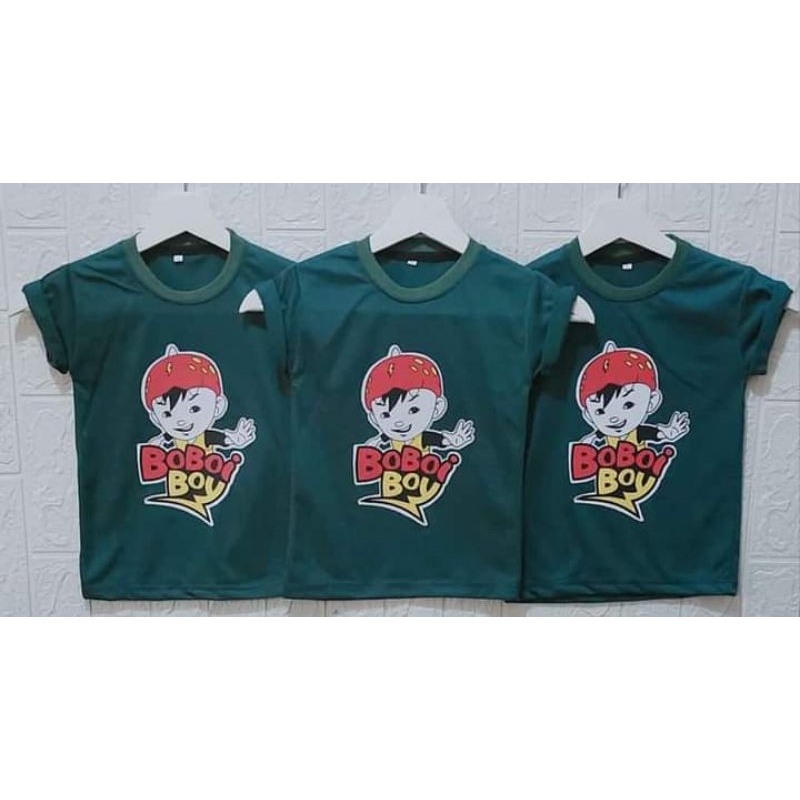 Kaos karakter anak cotton combed 30s