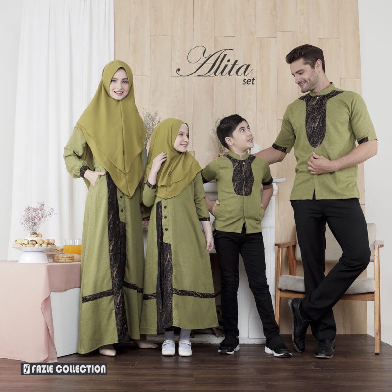 Gamis Alita Family Series Original By Fazle Collection