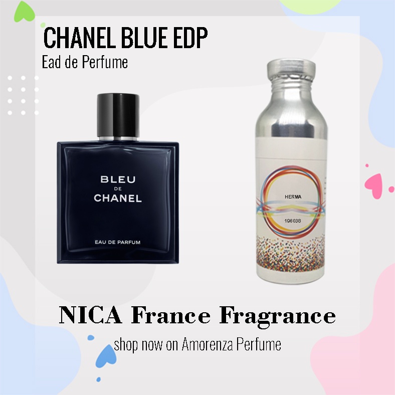 Bibit Parfum Murni CH4NEL BLUE EDP - SCAN BLUE Nica Fragrance 100ml