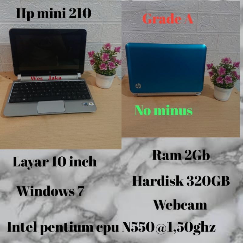 Laptop notebook ACER ASPIRE ONE,LENOVO, ASUSawet dan bandel seken berkwalitas murah bonus jam tangan-Hp mini 210 ram2/320