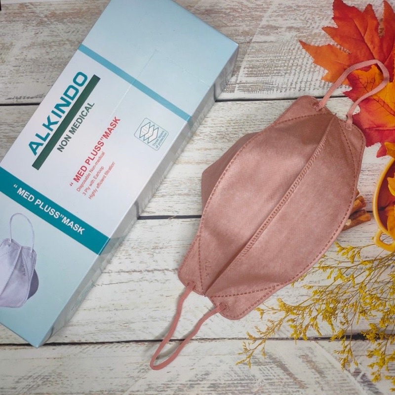 MASKER EVO 4D ALKINDO /MASKER 4D/ MASKER KF94 Korea 4D/ MASKER 4 PLY BERSERTIFIKAT RESMI