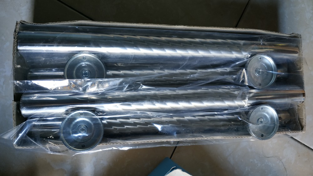 Handle Pintu Rumah 33 Cm Tarikan Pintu Bulat Gagang Pintu Suling Kunci Pintu Cowak Dof Stainles Ulir