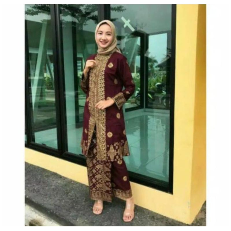 Baju kondangan,set Songket Palembang