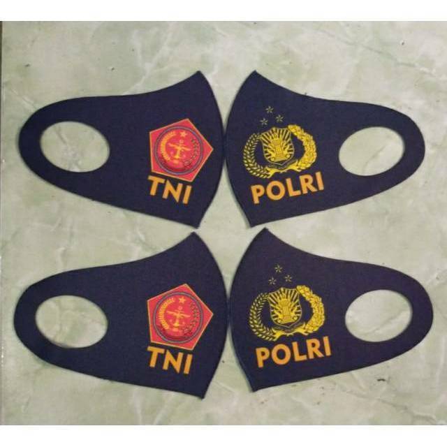 Masker Loreng / masker TNI