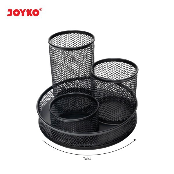 

Desk Set / Pen Holder / Tempat Alat Tulis Jaring Jala Joyko DS-24
