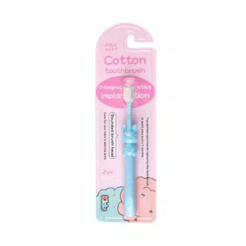 Sikat Gigi Anak Karakter Super Lembut Cotton Tootbrush Mini Soft Original Produck