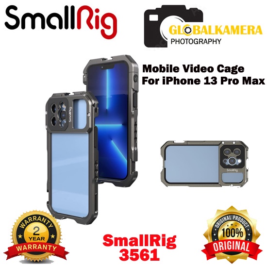 SmallRig Mobile Video Smartphone Cage for iPhone 13 Pro Max - 3561