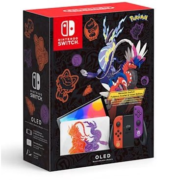 Nintendo Switch OLED Console Pokemon Scarlet Violet Edition