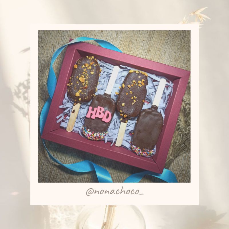 

Ice Cream Coklat|Gift|Coklat Ice Cream|Cakepop|Coklat Praline