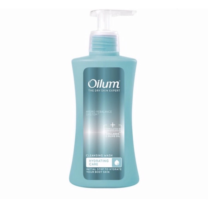 Oilum Cleansing Wash Hydrating Care 210 ml (sabun mandi untuk kulit kering)