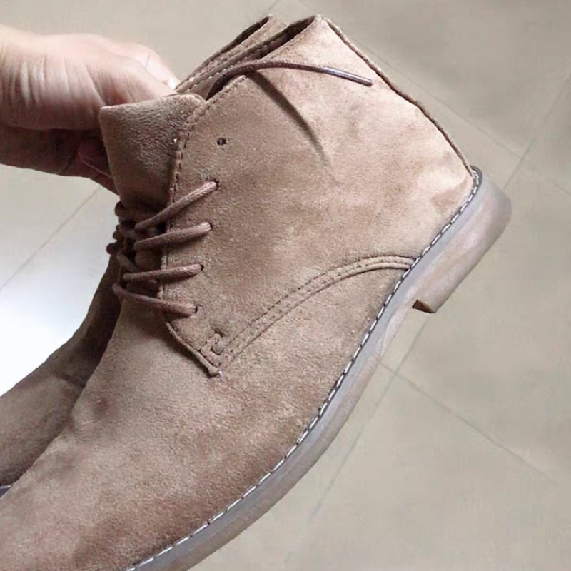 COD Klasik Sepatu Desert Boots Tinggi Pria Casual Keren Formal Kerja Kuliah Cowok Murah Lentur Original Martin Boots 175