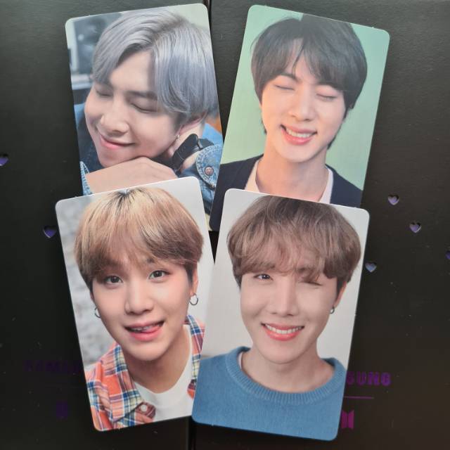 READY PHOTOCARD BTSxSAMSUNG / SAMSUNG S20+ EDITION /  RM JIN SUGA JHOPE