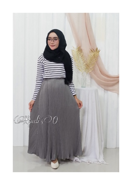 ROK PLISKET / rok plisket mayung / rok plisket hyget / rok panjang plisket