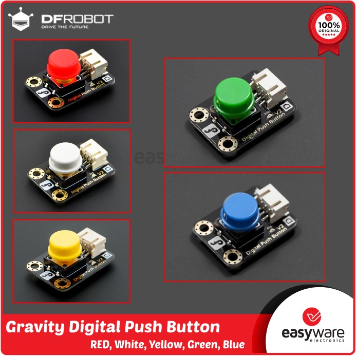 DFRobot Gravity Digital Push Button - Switch Push Button Module