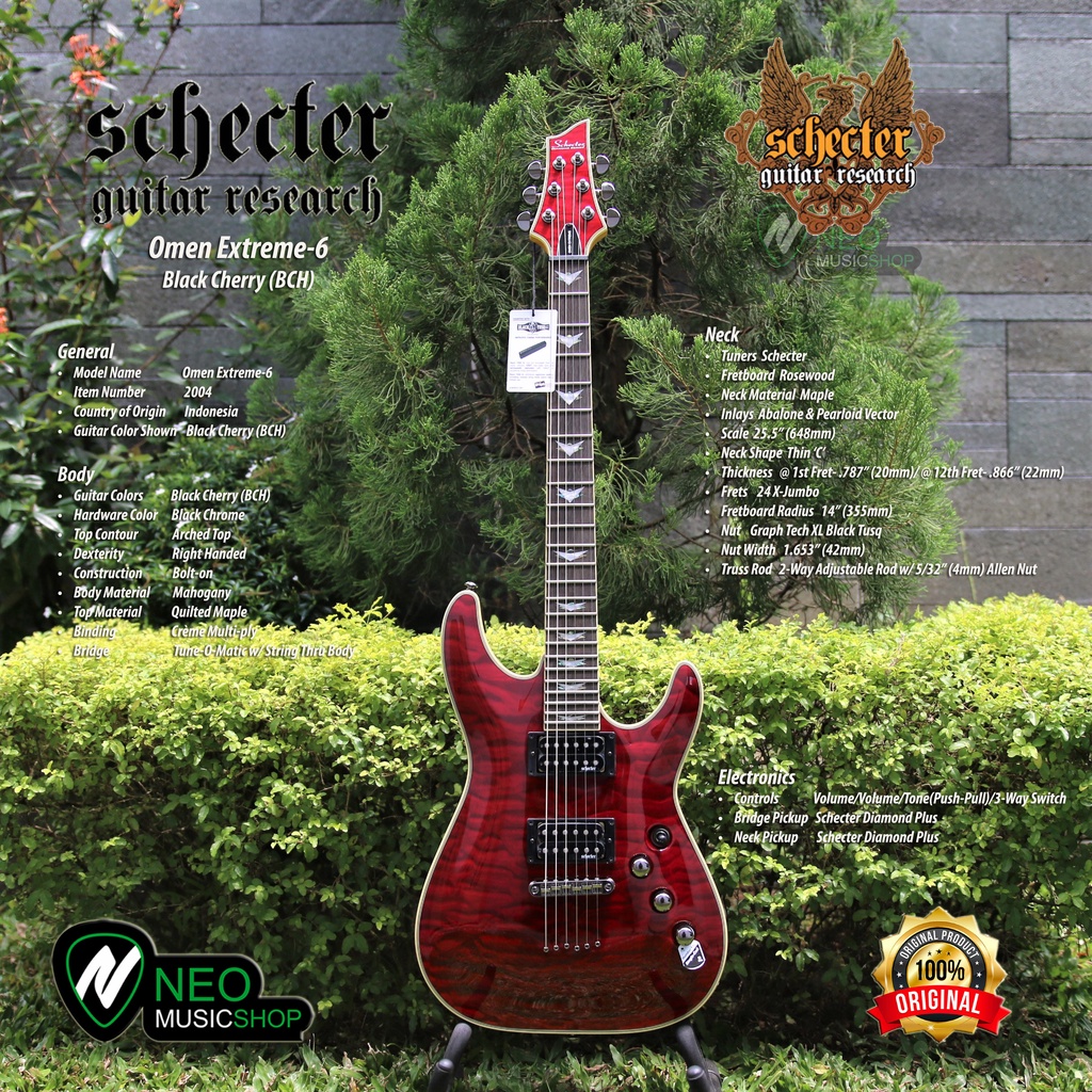 Schecter OMEN EXTREME-6 BCH 6-String Electric Guitar