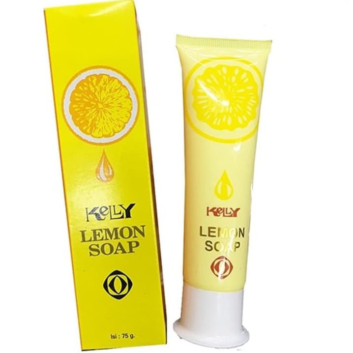 Kelly Lemon Soap 75 gr   Sabun Wajah   Pencerah   Jerawat