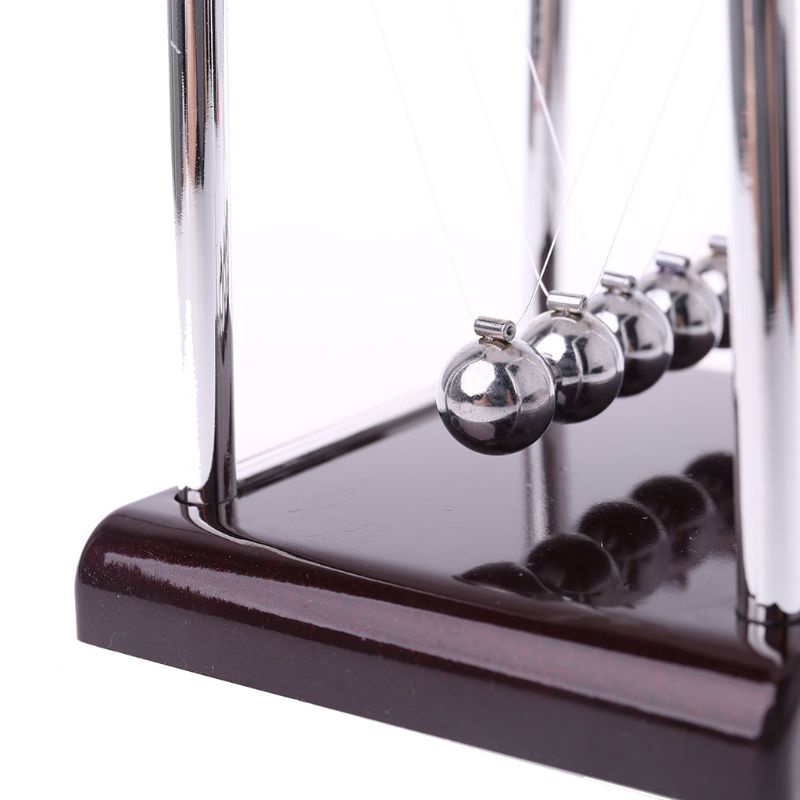 Mary Cradle Steel Newton's Balance Physics Science Pendulum Fun Desk Mainan Hadiah