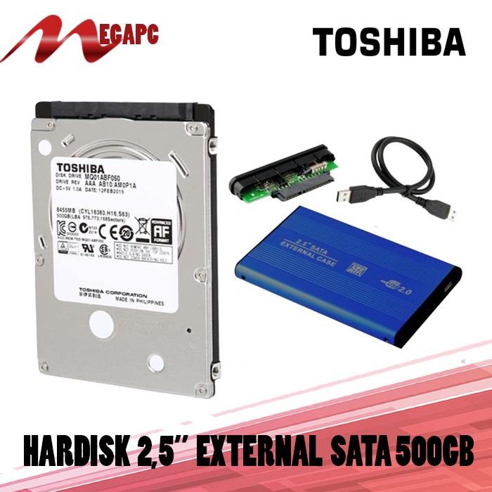 Hardisk External 2,5&quot; SATA 500Gb