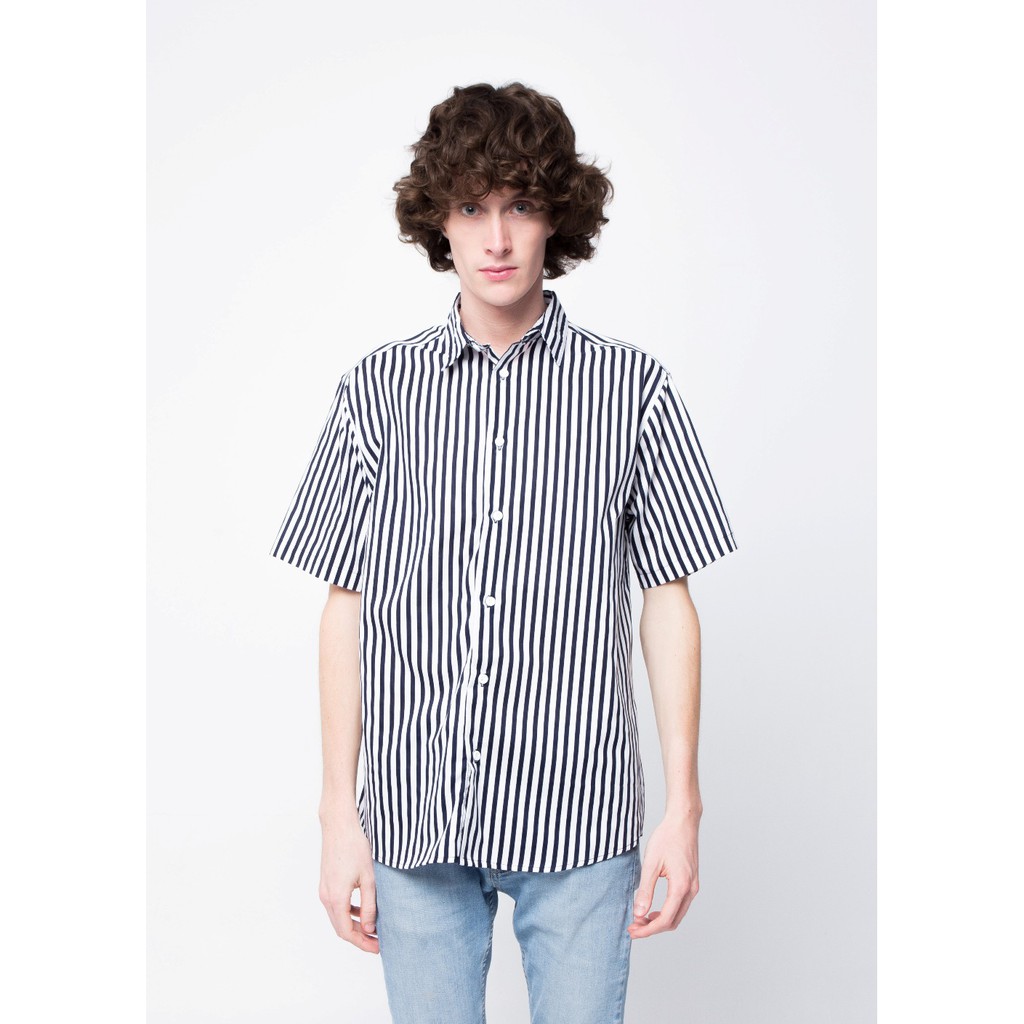 

Erigo Salur Shirt Romance White-Navy
