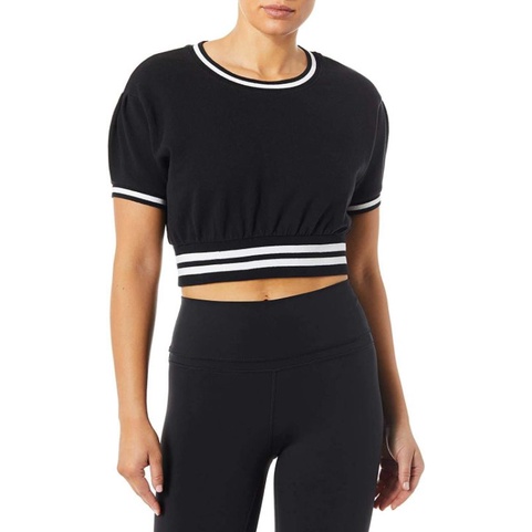 Champion bw contrast cropped sweat top