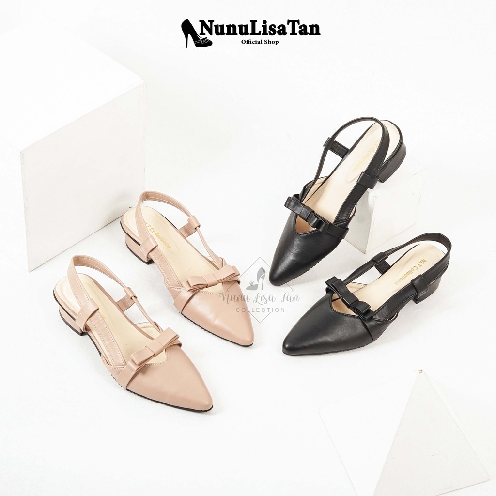 NunuLisaTan - bayar ditempat heels Wanita terbaru heels LANCIP 3 cm