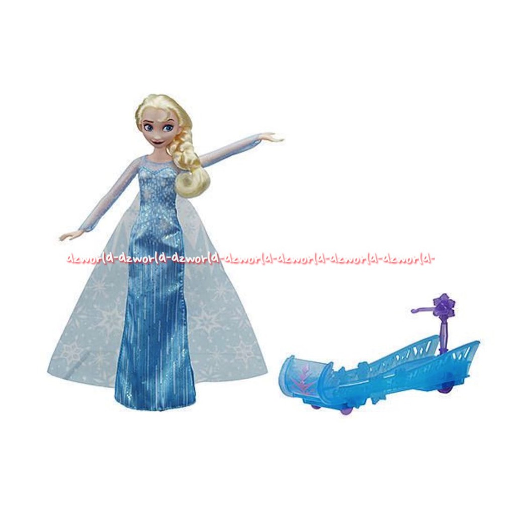 Hasbro Frozen Elsa Sledding Adventure Boneka Elsa Dengan Kereta Luncur