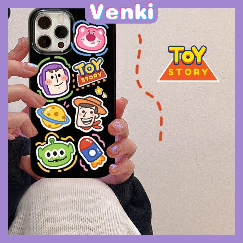 iPhone Case Silicone Soft Case Black TPU Glossy Big Hole Camera Protection Shockproof Cute Cartoon For iPhone 13 Pro Max iPhone 12 Pro Max iPhone 11 Pro Max iPhone 7Plus iPhone x