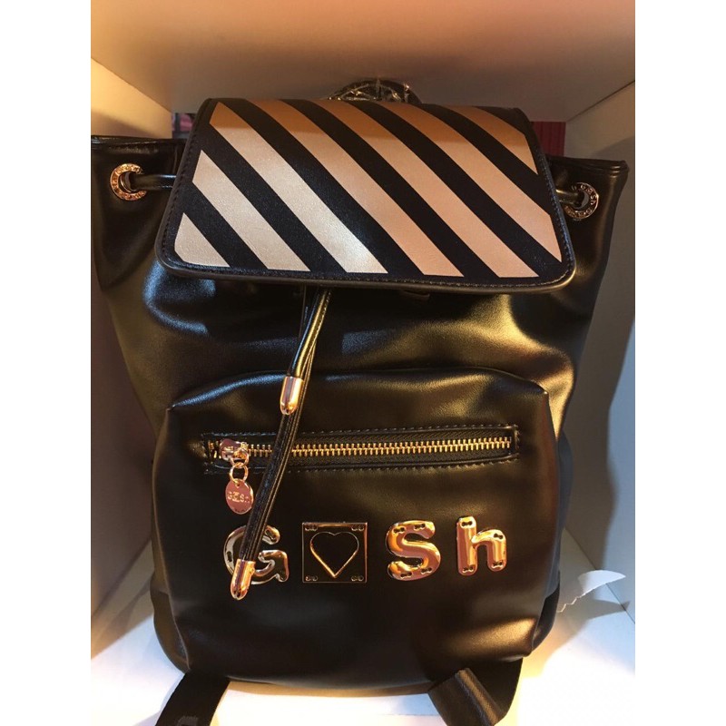 Gosh new sale ready art 588 black gosh diskon gosh sale ransel gosh hitam