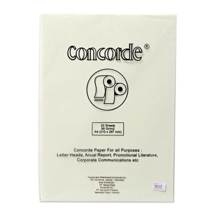 

KERTAS CONCORDE A4 90 GR 80202 LIGHT YELLOW
