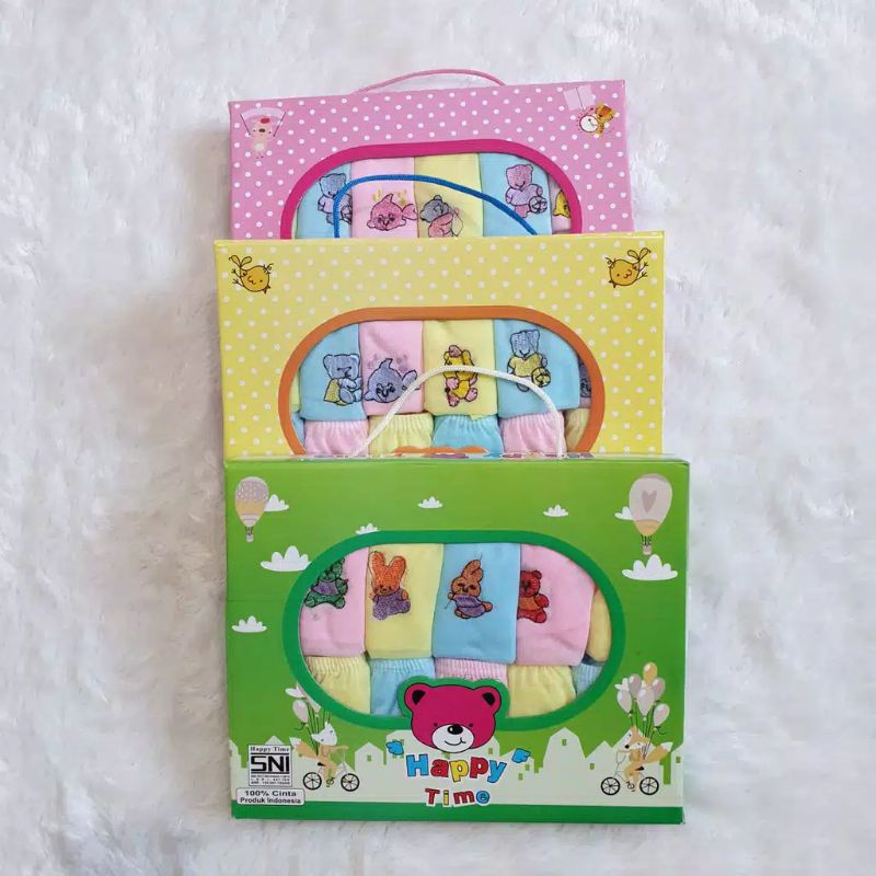 Celana Pop Bayi Isi 12 pcs Happy Time SNI Baby Gift