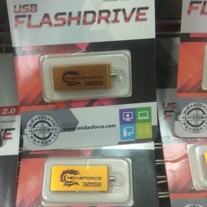 Flashdisk Midasforce 32GB Usb 2.0 High Speed