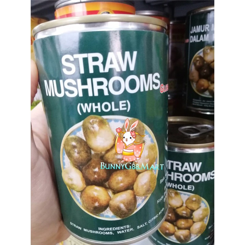 

[PROMO TERBATAS] STRAW MUSHROOM GLOBAL BRAND 425gr/JAMUR MERANG/JAMUR KALENG/CHAU KO