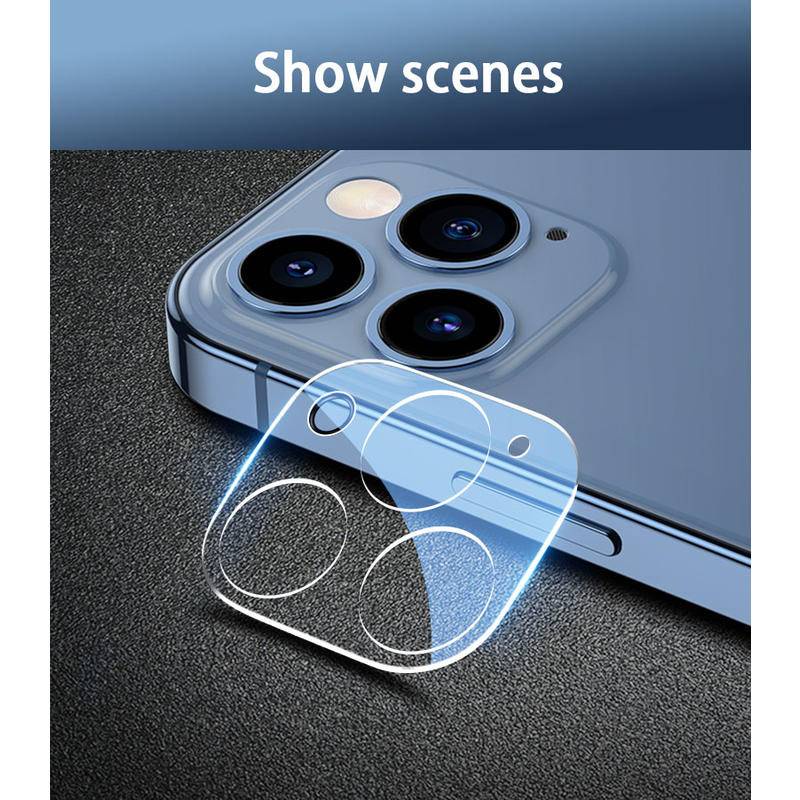 Pelindung Lensa Kamera Belakang Bahan Tempered Glass Untuk iPhone 13 12 11 Pro Max Mini X XR XS Max 7 8 6 6s Plus SE 2020 2022